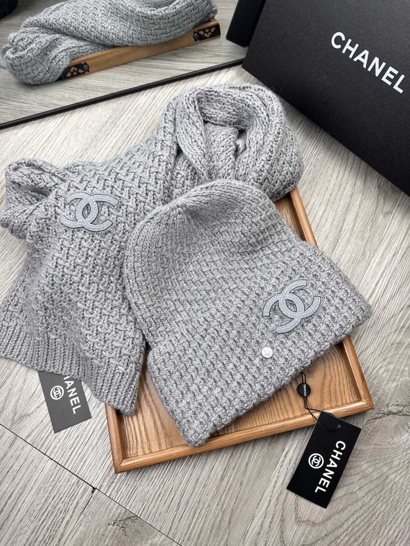 Chanel Caps Scarfs